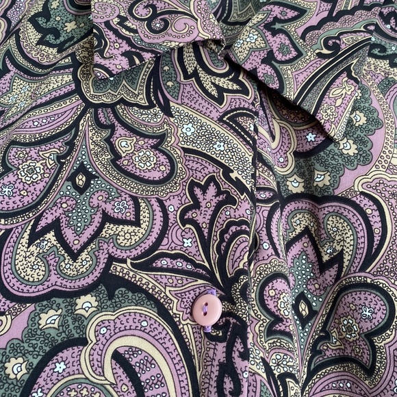 Paisley Button-up Shirt - Picture 3 of 5